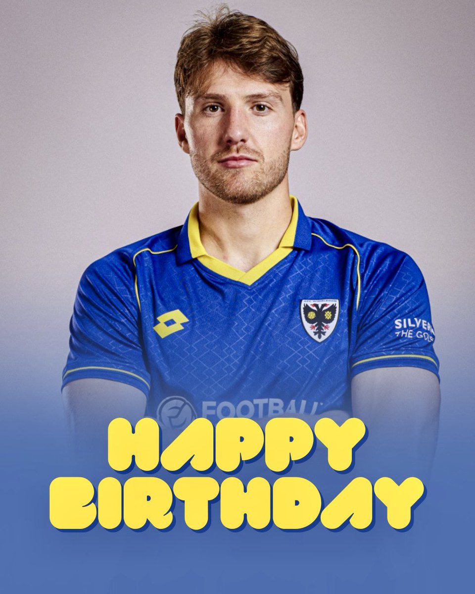 Happy Birthday Riley Harbottle! 🥳

#AFCW 🟡🔵