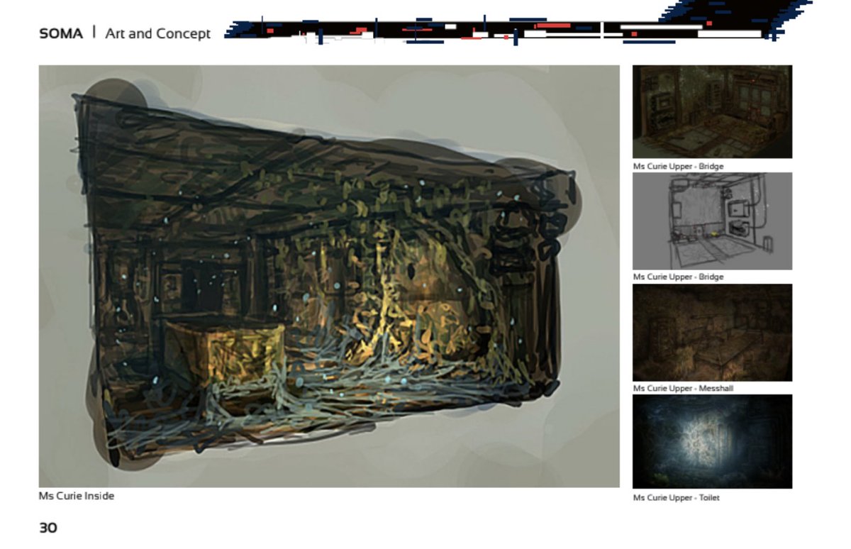 abylight's tweet image. This is SOMA art book.
Exclusively edited for 10th Anniversary Collector's Edition.
Full color, 88 page, including designs, concept art, characters, logos... that helped create this sci-fi horror masterpiece from @frictionalgames .
Follow our @Kickstarter . Get your SOMA…