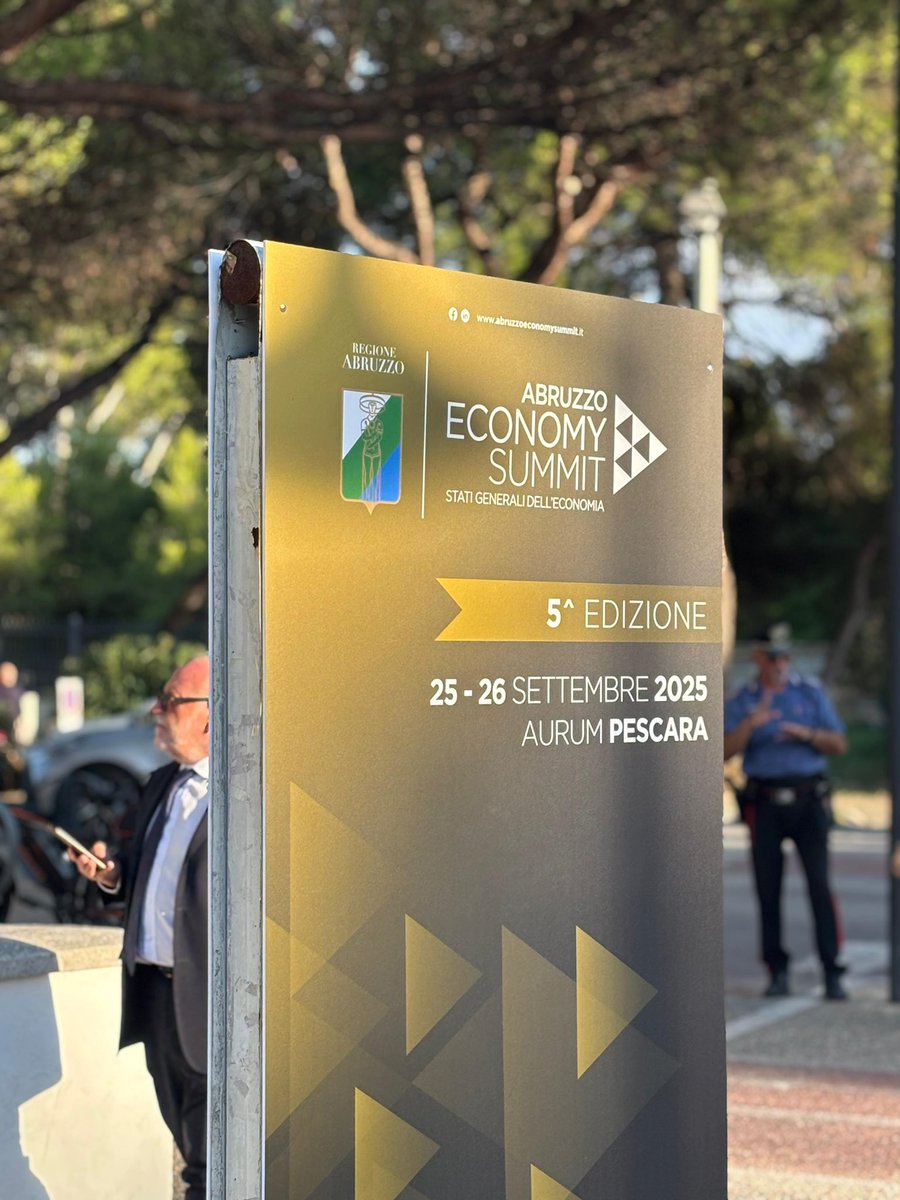 L’Aquila Capitale Italiana della Cultura 2026 sarà una risorsa per tutti i territori interni dell’Appennino!

Ne ho discusso, insieme a Pier Luigi Sacco, all’Abruzzo Economy Summit.