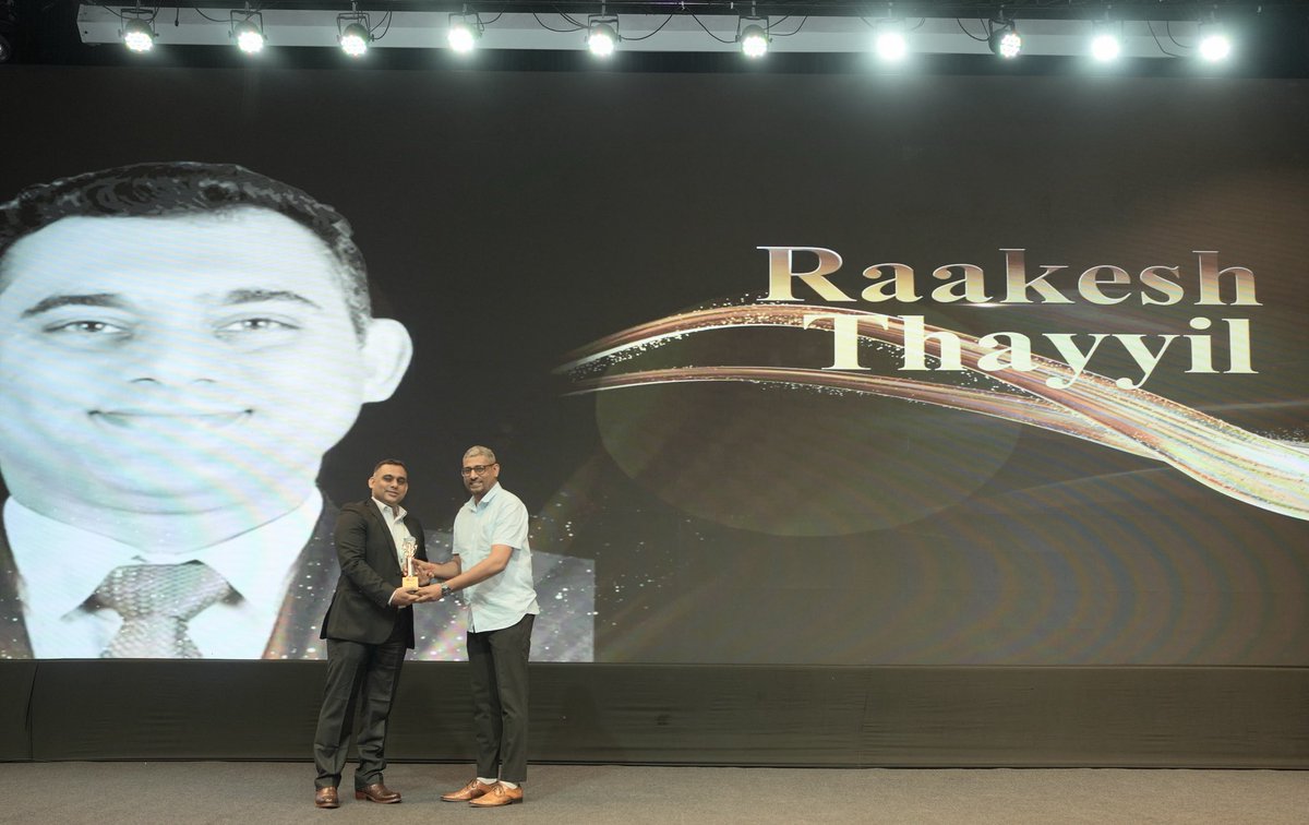 🏆 CISO of the Year 🏆

Celebrating excellence in leadership &amp; vision in cybersecurity! 🎉
A huge round of applause for Raakesh Thayyil, winner of the Maestro Award 2025 – CISO of the Year at BSides Ahmedabad0x06.

This is a well-deserved recognition of his outstanding