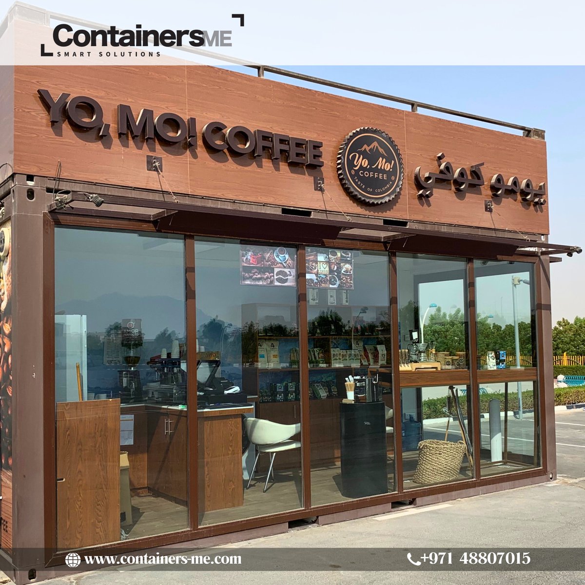 Containers_me's tweet image. Coffee anywhere anytime ☕✨Modular and flexible just like Yo, Mo! Coffee Dubai

Explore similar projects here:containers-me.com/projects

#modularcontainers #mobilecoffee #coffeeshopdesign #dubai #containerarchitecture #businessinnovation #modulardesign #coffeecommunity