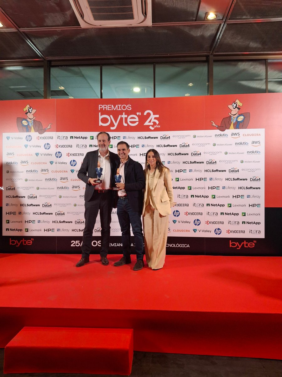 KYOCERA_DS_ES's tweet image. En logística no hay margen de error. Correos Express confió en Kyocera para automatizar su gestión documental con IA. 
El proyecto ganó en los #PremiosByteTI2025, demostrando cómo la tecnología impulsa eficiencia y excelencia. 

#SmartBusinessSolutions