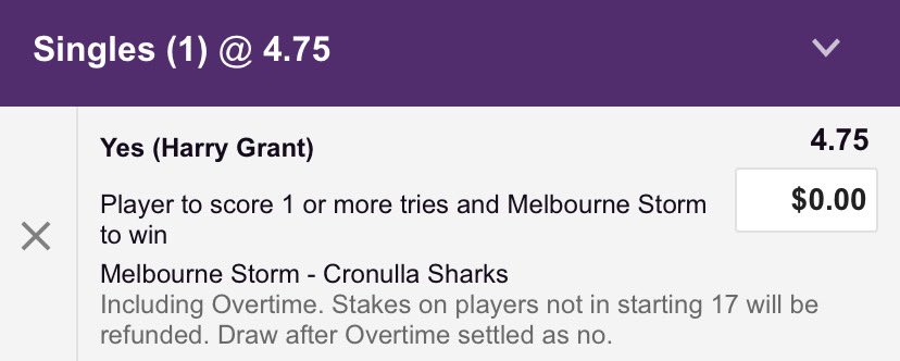 Great to chat #NRL with <a href="/sebrclarke/">Sebastian Clarke</a> &amp; <a href="/Shortte/">David Shortte</a> on “FRIDAY DRIVE”<a href="/TABradio/">TABradio</a>
On top of our plays yesterday with the boys from the “SPORTS DAILY” here is our Friday night Same Game Combos Play <a href="/TAB_touch/">TABtouch</a> 👉🏉