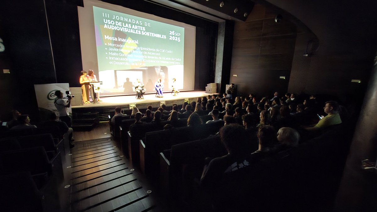 CSIF Cádiz (@csifcadiz) on Twitter photo 🌊 Comienzan las III Jornadas de Uso de las Artes Audiovisuales Sostenibles, organizadas por <a href="/CSIFCadiz/">CSIF Cádiz</a> y la <a href="/univcadiz/">Universidad de Cádiz</a> como preámbulo al festival de Cine <a href="/Alcances_Cadiz/">Alcances</a>
📽 Veremos los cortos finalistas y ganadores de nuestro IV Concurso de cortos sostenibles Océano de Ideas 🌊 Comienzan las III Jornadas de Uso de las Artes Audiovisuales Sostenibles, organizadas por <a href="/CSIFCadiz/">CSIF Cádiz</a> y la <a href="/univcadiz/">Universidad de Cádiz</a> como preámbulo al festival de Cine <a href="/Alcances_Cadiz/">Alcances</a>
📽 Veremos los cortos finalistas y ganadores de nuestro IV Concurso de cortos sostenibles Océano de Ideas