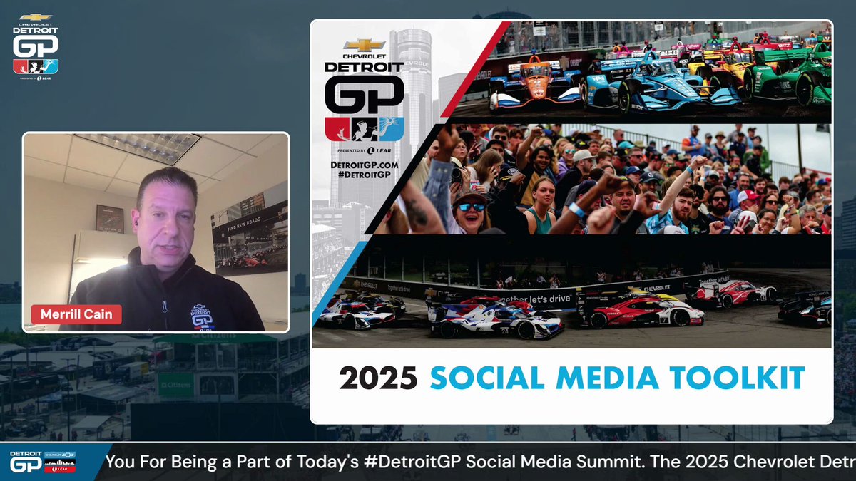 reactoo's tweet image. 📲🏎️ Great to be part of the Detroit GP Social Media Summit, connecting with industry leaders on how technology, content, and fan engagement are shaping the future of motorsport. #DetroitGP #SportsTech