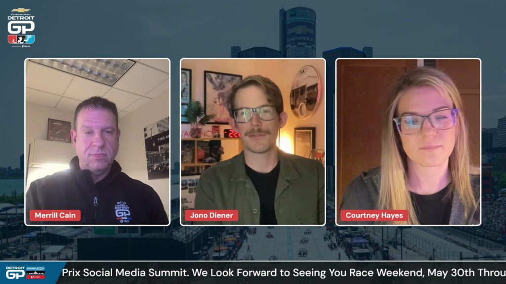 reactoo's tweet image. 📲🏎️ Great to be part of the Detroit GP Social Media Summit, connecting with industry leaders on how technology, content, and fan engagement are shaping the future of motorsport. #DetroitGP #SportsTech