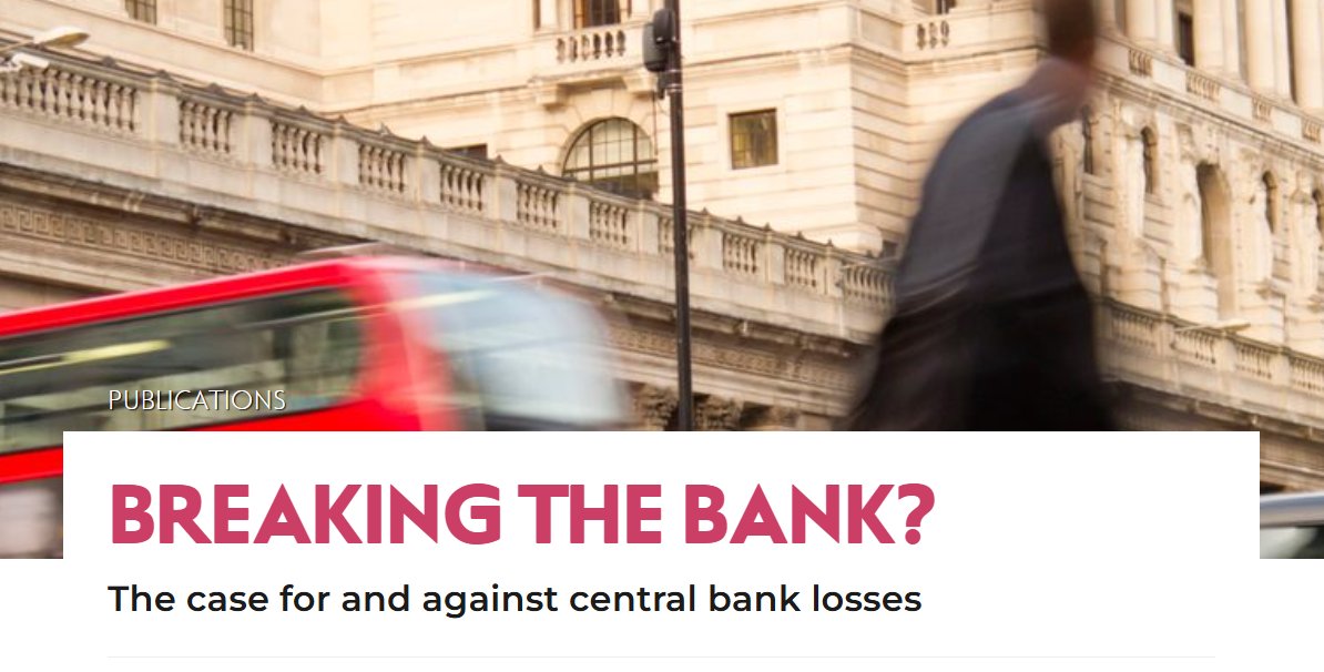 NEW <a href="/NEF/">NEF</a> report finds the Bank of England could save the Treasury over £20bn a year➡️relieving pressure on Chancellor's fiscal rules➡️perhaps alleviating bond market panic

So why doesn't it? And how could we redesign the Treasury and Bank's relationship to ensure it did?

🧵⬇️