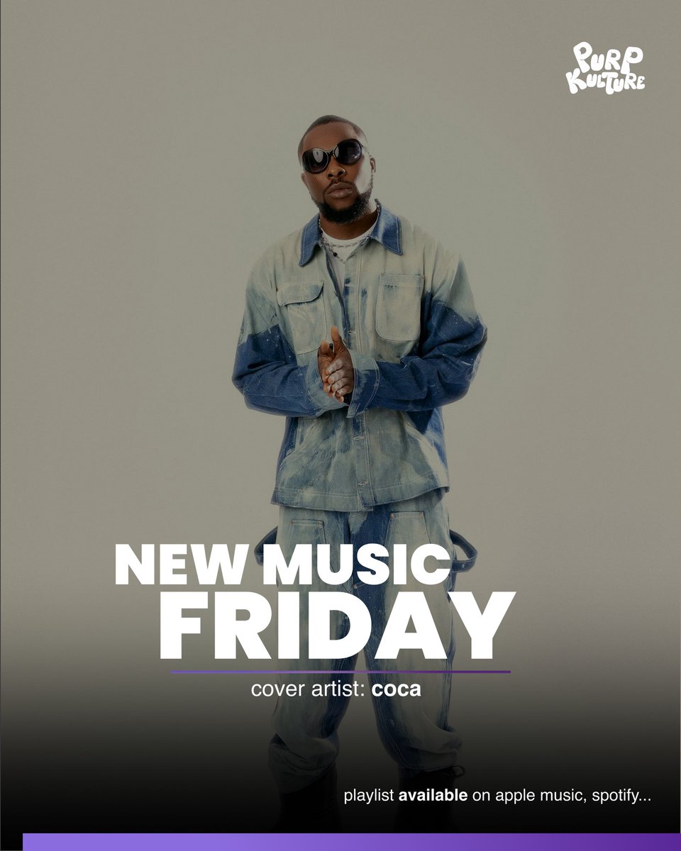 purpkulture's tweet image. New Music Friday 💜
🔗: push.fm/fl/nmfpurpkult…

Cover - @Cocaszn 

COCA &amp;amp; SFTOS - Ghetto / Mercedes Logo 
Modih - Modih-Fied Volume 1
Victony &amp;amp; Olamide - Skido
Sarz - Protect Sarz At All Costs album
Pheelz &amp;amp; Fireboy DML - Peace By Piece EP
ODUMODUBLVCK - Industry Machine
Peruzzi…
