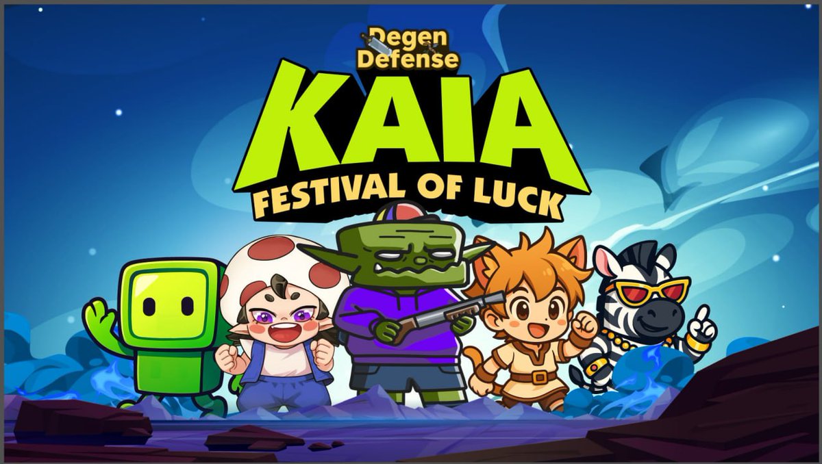Degen Defense (@degen_defense) on Twitter photo KAIA Festival of Luck ⚔️
The first alliance across <a href="/KaiaChain/">Kaia</a> is here.
Join the quest, complete the tasks, play our games, and claim your share of 300 USDT in $KAIA + other perks from our partners ➝ 100 lucky winners!
📝 How to join:
• Follow <a href="/degen_defense/">Degen Defense</a> + <a href="/fatewarofficial/">Fate War |LINE’s Mini Dapp</a> KAIA Festival of Luck ⚔️
The first alliance across <a href="/KaiaChain/">Kaia</a> is here.
Join the quest, complete the tasks, play our games, and claim your share of 300 USDT in $KAIA + other perks from our partners ➝ 100 lucky winners!
📝 How to join:
• Follow <a href="/degen_defense/">Degen Defense</a> + <a href="/fatewarofficial/">Fate War |LINE’s Mini Dapp</a>