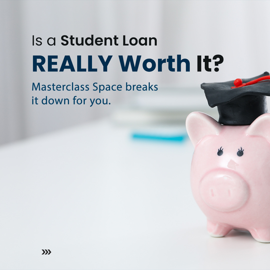 MasterclasSpace's tweet image. 💰📚 Is a Student Loan Worth It?
Education is an investment — but is the debt justified? 🤔
If your career growth &amp;gt; debt, the answer is YES ✅
If debt &amp;gt; ROI, think twice! ❌

#StudentLoan #StudyAbroad #MasterclassSpace #EducationMatters #FutureReady #StudyLoan
