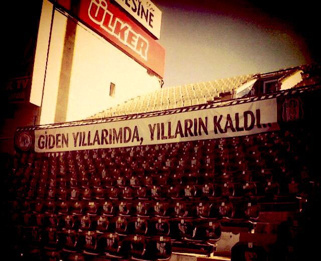 Giden yıllarımda, yılların kaldı...