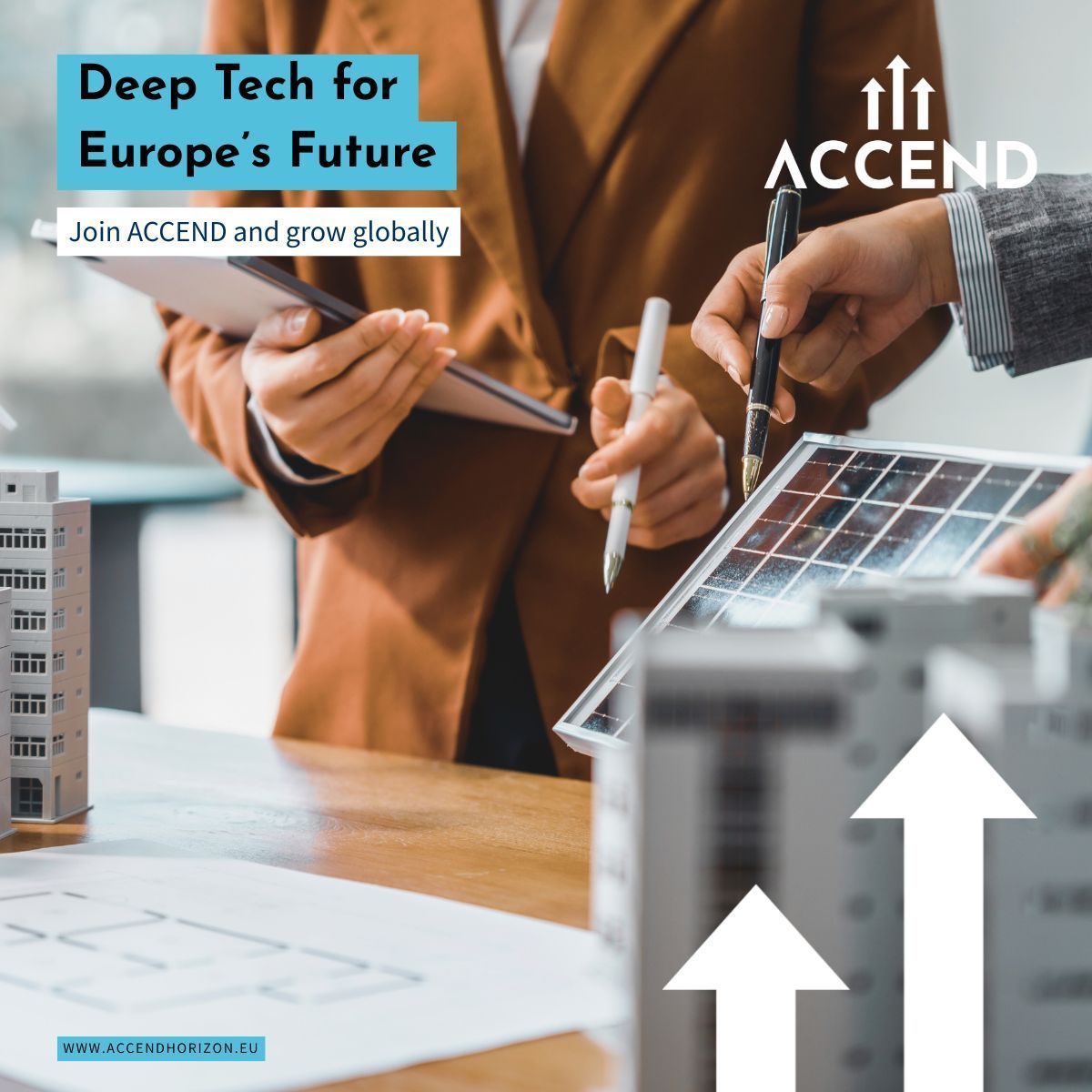 CodeBaseTech's tweet image. A truly smart city isn’t limited to tech; it’s also about improving lives.
If your deep tech solution is transforming mobility, health, or urban infrastructure, apply to ACCEND for tailored support and global scaling support.
Apply Now → accendhorizon.eu/accelerator-ap…