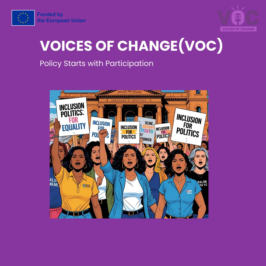 voc_project's tweet image. 🗳️ Policy Starts with Participation 
 
Through VOC project, women from all walks of life are reclaiming their right to be contributors to civic life. 

#YouthEngagement #MigrantWomenVoices #CivicParticipation #VoicesOfChange #InclusionMatters #EUEngagement #WomenInAction