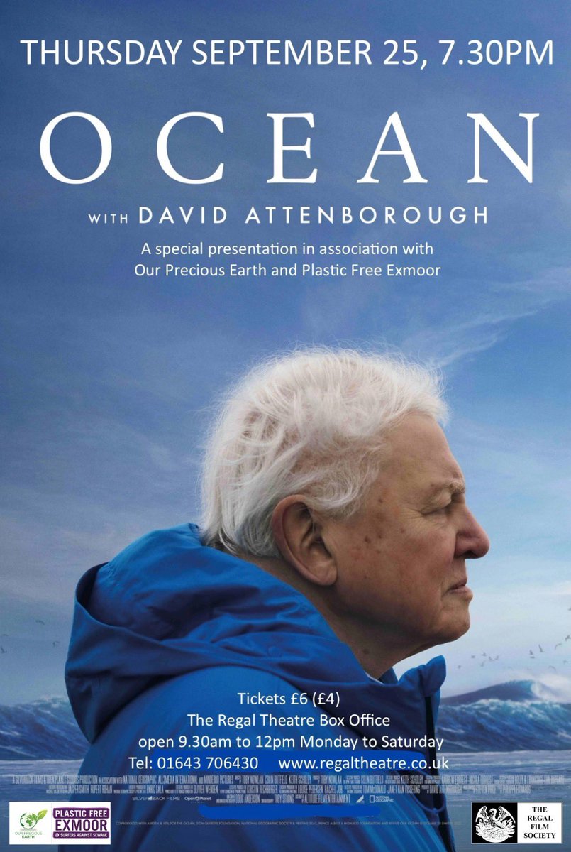 Last night, I was proud to be the sponsor of the #OCEAN screening in Minehead. A powerful film which shocked many of what’s going on beneath the waves but, also gave us hope that recovery is possible. A film everyone should try and watch.