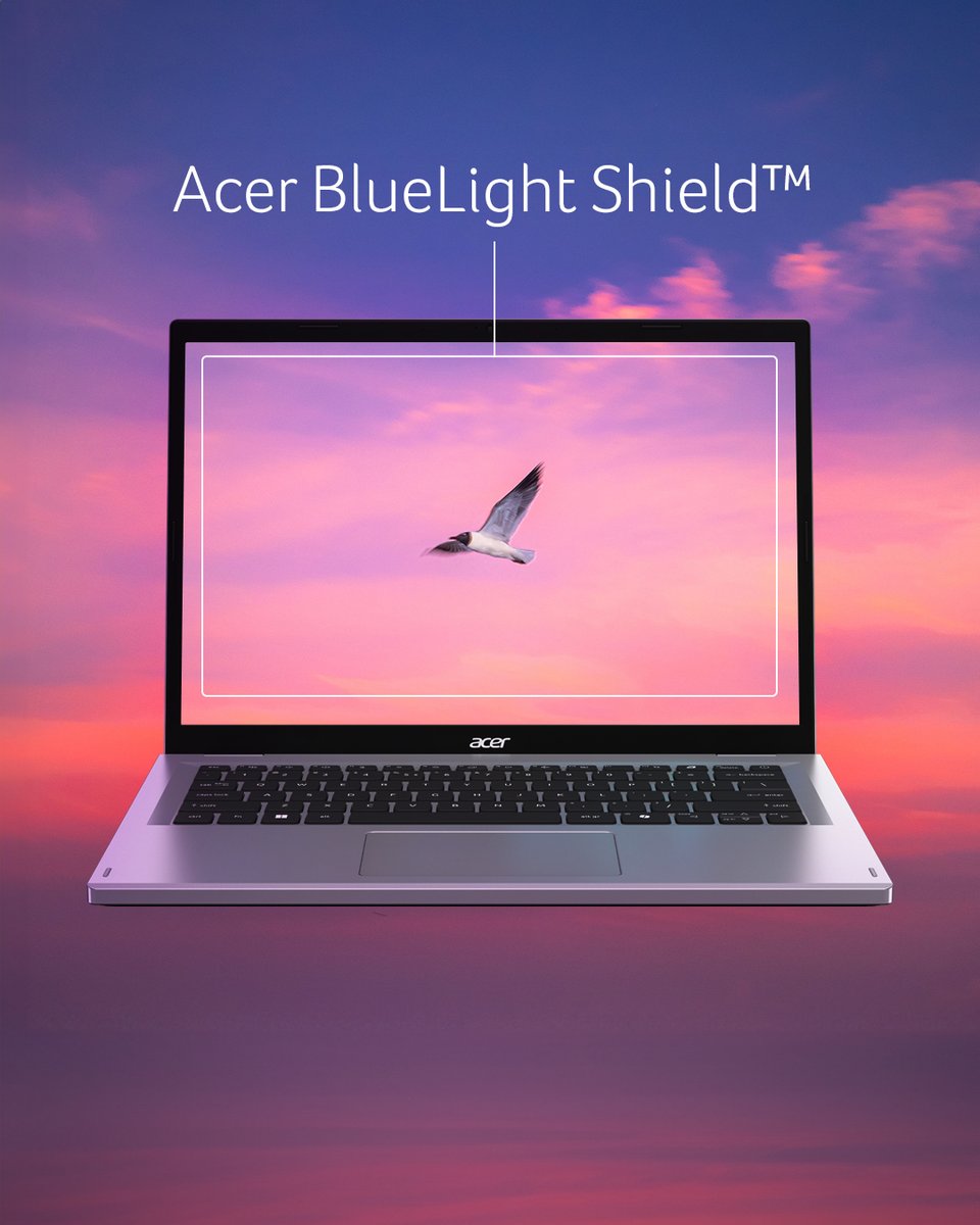 Acer's tweet photo. With a powerful #IntelCoreProcessor inside and 16:10 aspect ratio, it’s hard not to see the beauty in the Acer Aspire GO 14. Check it out: https://t.co/Am74CnjoVH