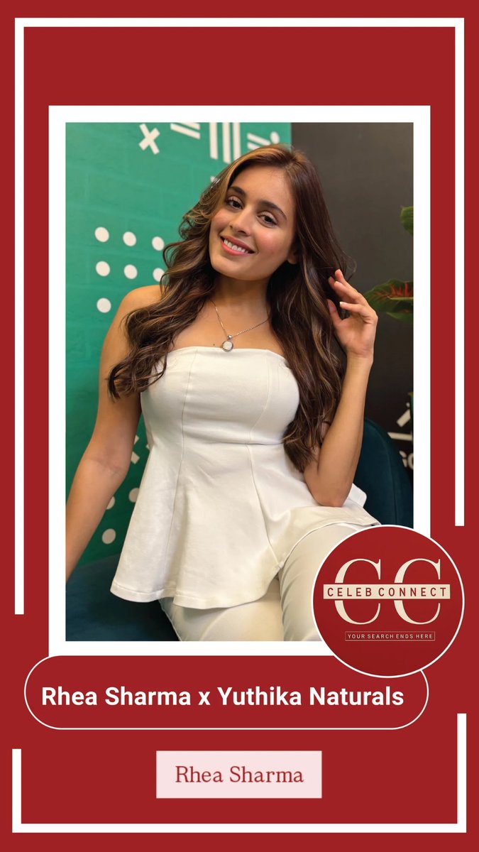 rheashrmafc's tweet image. By celeb connect 
#RheaSharma • #Rheaians