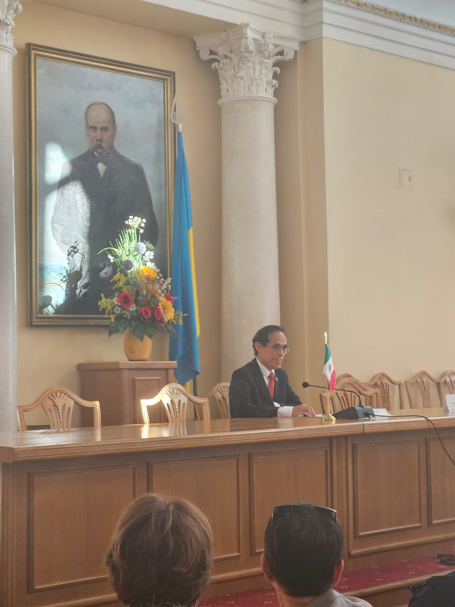 La Embajada de México en Ucrania proyectó la película "Pedro Páramo" en el Instituto de Filología de la Universidad Nacional Taras Shevchenko.

La proyección permitió al público ucraniano disfrutar del cine mexicano y explorar la riqueza de nuestro patrimonio cultural.