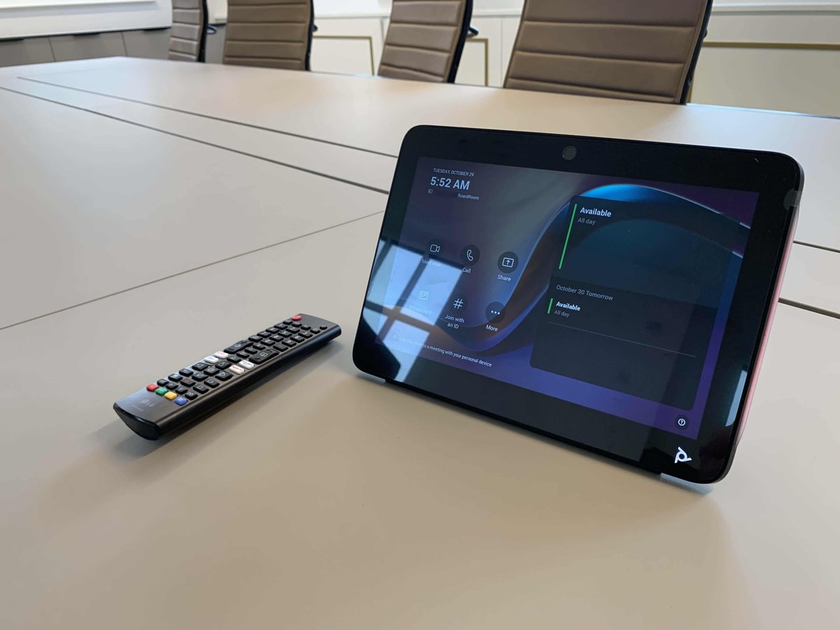 RapidTechToday's tweet image. 📲 Smarter meetings with the Poly TC10. Intuitive touch control, room scheduling &amp;amp; seamless conferencing — making every meeting easier. 💡 Speak to us to see how we can upgrade your meeting spaces: zurl.co/NedKM 

#PolyTC10 #AVExperts #WorkplaceTechnology
