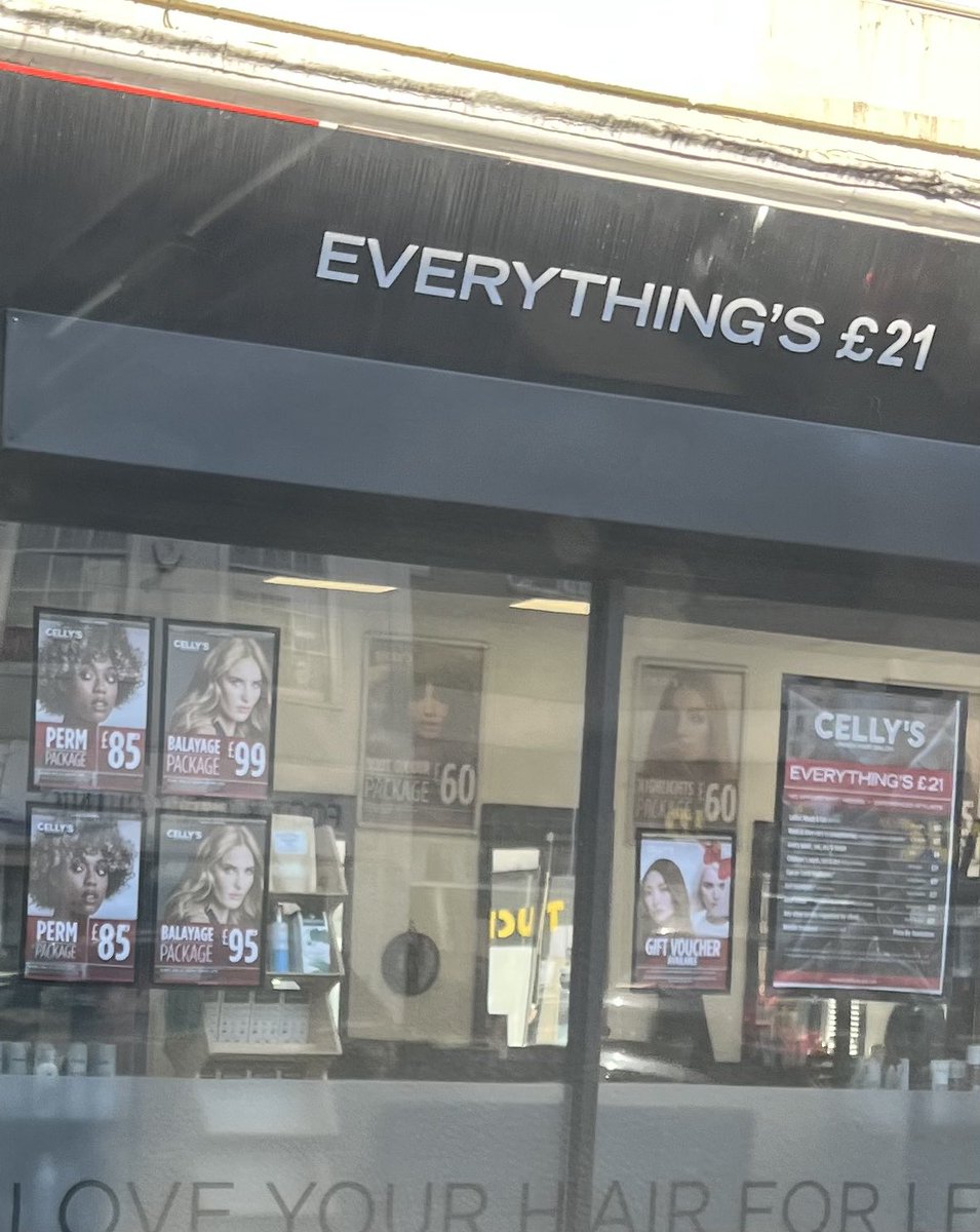 ParentProverbs's tweet image. Mum: everything’s £21! Apart from the perms and balayages which are four times the price. So, everything’s a multiple of £21, actually. #Maths