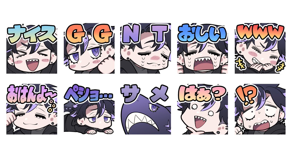 rrrrreimaru1017's tweet photo. @hamimoi_moi_v様にTwitchサブスク用スタンプを描いていただきました！
表情が！かわよす！( ˘ω˘ 🫶)
1部みんな使えるようにするからスタンプ連打しに来てね(*˙꒳っ|ﾁﾗ https://t.co/wtkKOaOPV8