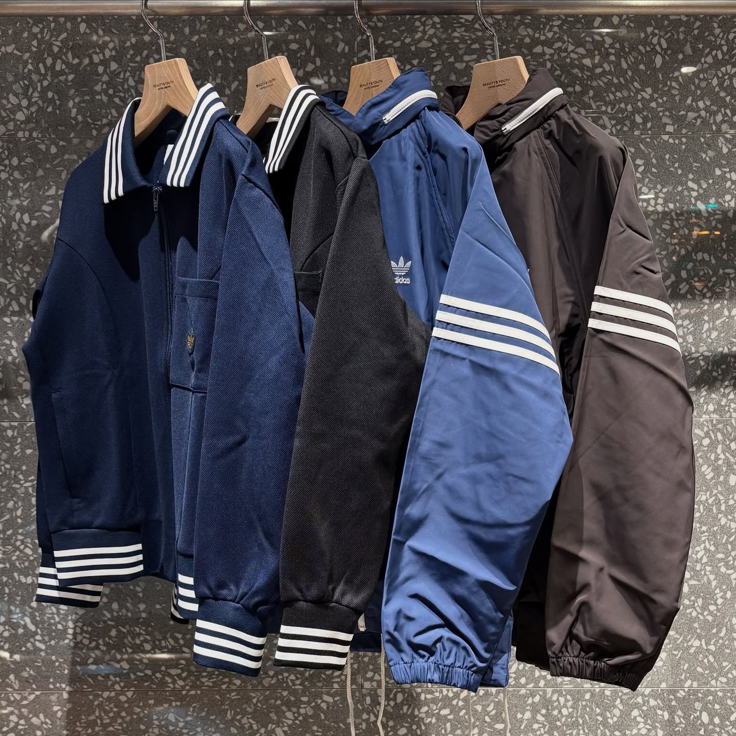 adidas Originals レトロブルゾン BEAUTY&YOUTH別注 sports mix style