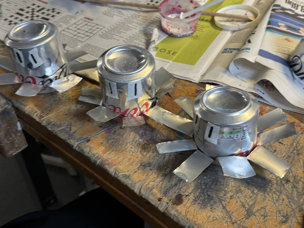 Some great techniques being used to create jewellery from recycling! Well done year 8 <a href="/stemhsg/">stemhsg</a> <a href="/HornseySchool/">Hornsey School</a>