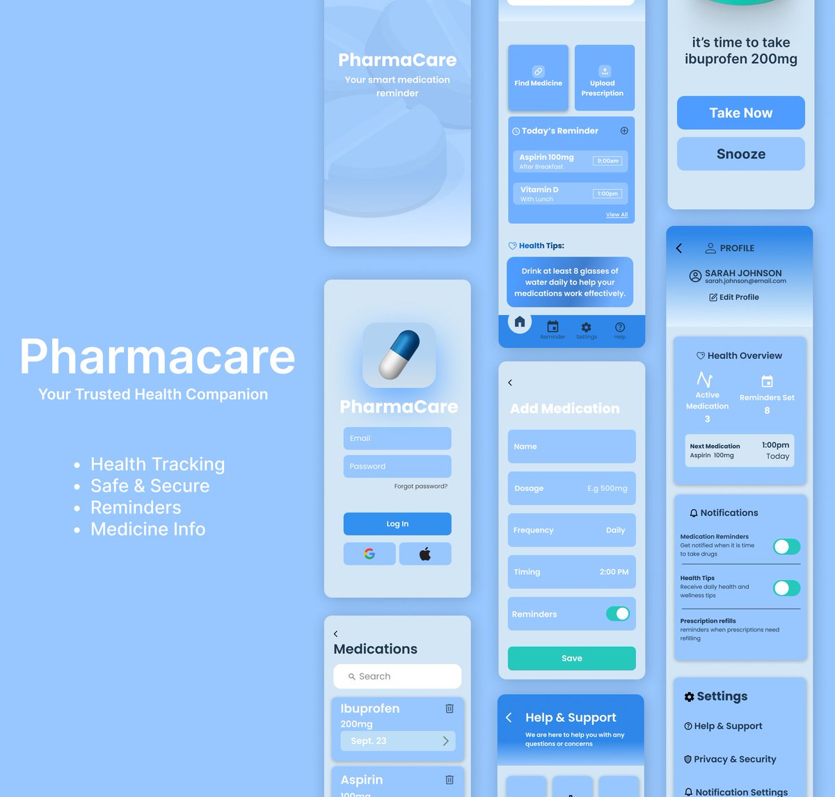 Today being my Birthday, I completed this project.
A medication reminder