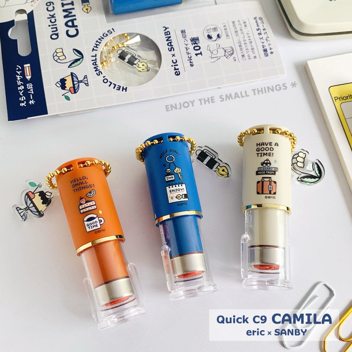 サンビー 阪急限定日付印 2種セット＋スタンプクリーナー液