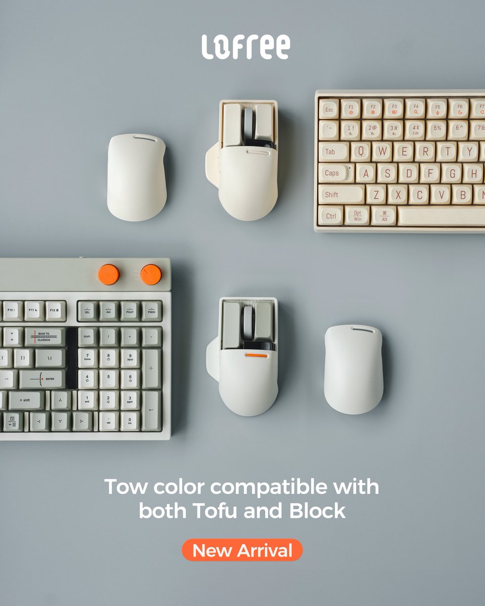lofreeco's tweet image. Made for larger hands,
the Touch PBT Mouse Replacement Back Cover is here!
Get now: lofree.co/products/touch…
#Lofree #Newarrival #PBT #Mouse