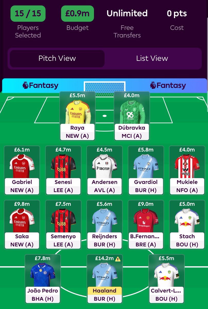 Wildcard tinkering ahead of the pressers #FPL