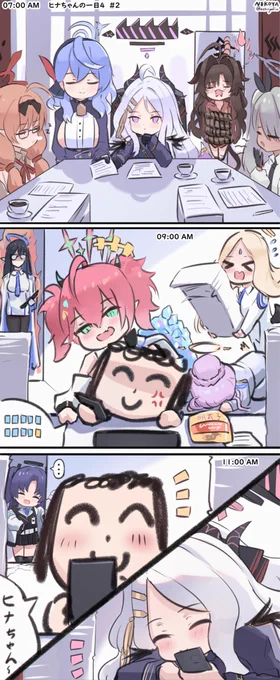 ヒナちゃんの一日4    #2
#ブルアカ #BlueArchive 