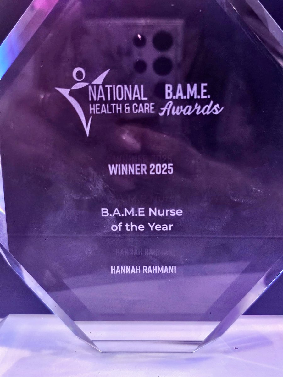 We are thrilled that Hannah, our Head of Nursing, won Nurse of the Year at the National B.A.M.E Health &amp; Care Awards! 🏆

Clare was also shortlisted for the Advocacy and Patient Experience Champion Award. 

Congratulations to both Hannah and Clare on behalf of PC24! 🎉