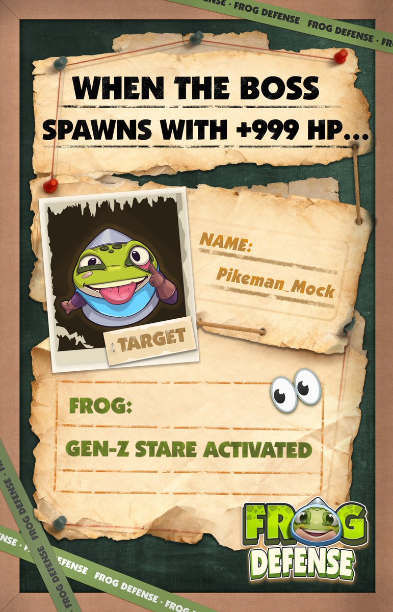 TGIF, frog squad! 🐸🎉 Our frogs don’t bother with smiles or chatter—just cold stares and fierce defense.

Unbothered. Unflappable. Unstoppable. Ready to hop into the weekend defense mode? 💥