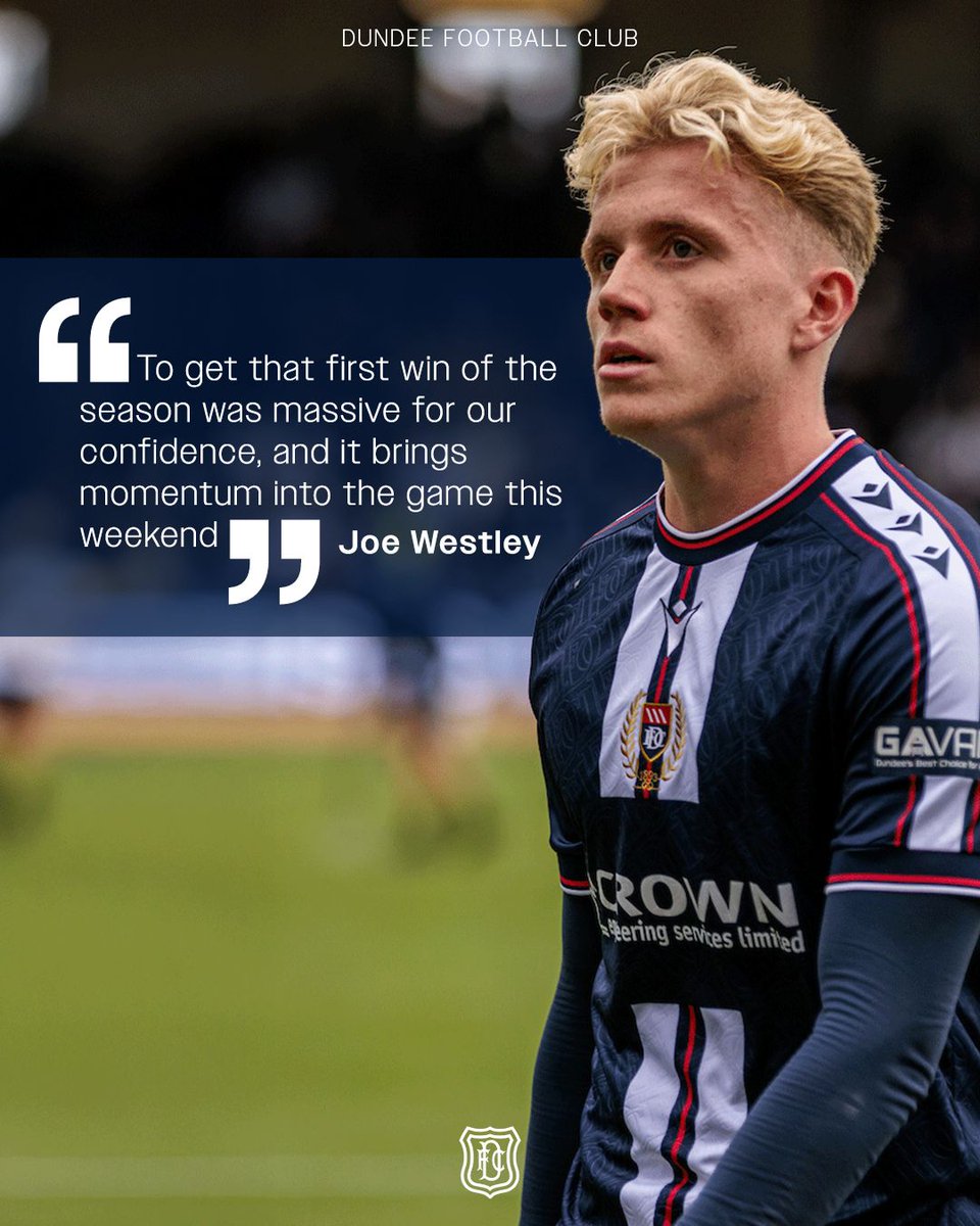 Ready to build on last week's victory 🧱

Tickets will be sold from the Dundee FC ticket office, as it is physical tickets for this match 🎫

This means tickets must be collected from the club’s ticket office. The Dundee FC ticket office will be open on Saturday between 10am and