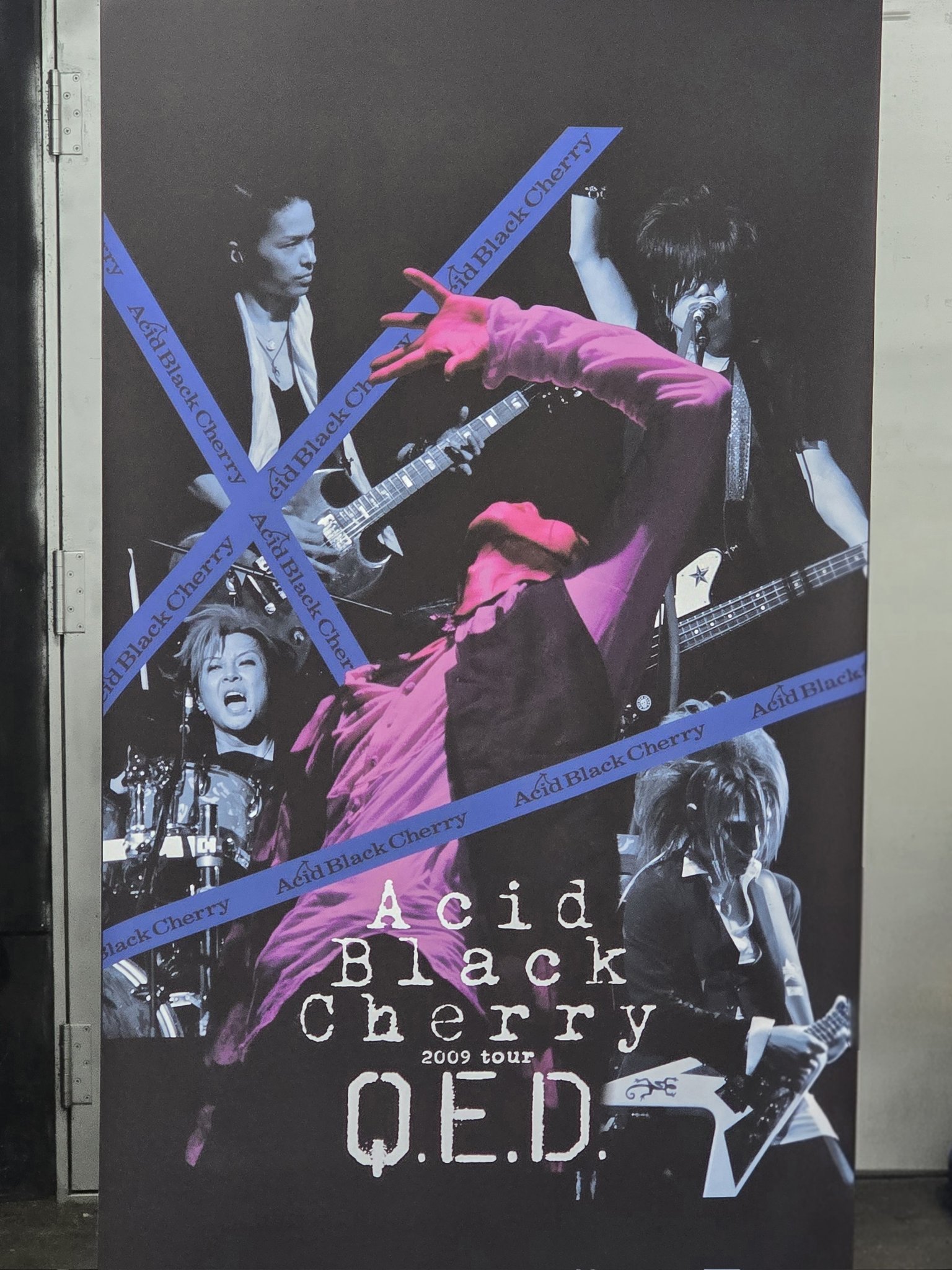 Aci Black Cherry Q.E.D. アルバムポスター　その② Aci Black Cherry Q.E.D. アルバムポスターその②