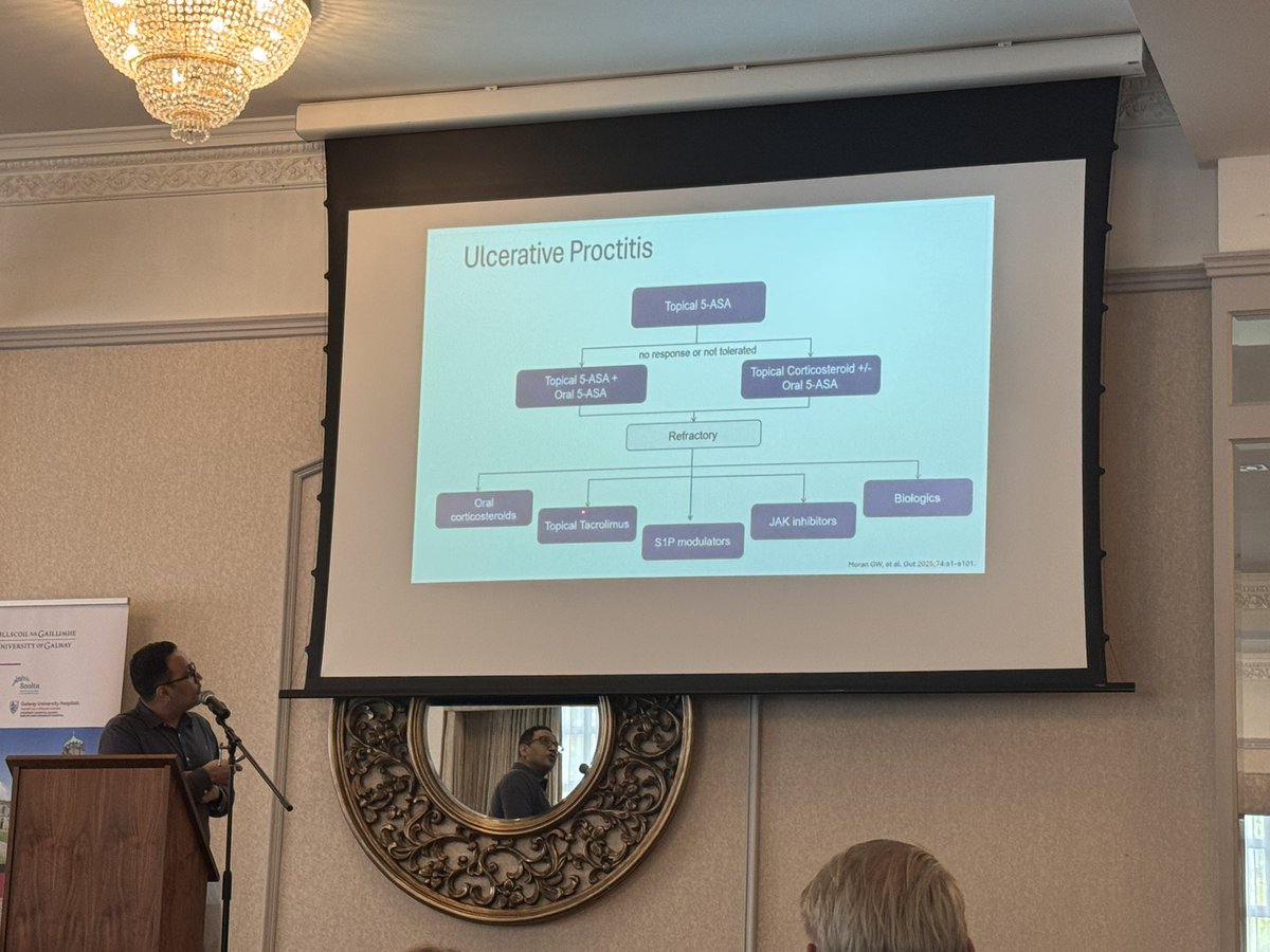 An introduction to the new <a href="/BritSocGastro/">BSG</a> Inflammatory Bowel Disease in Adults Guideline

Dr Kamal Patel, St Georges University Hospital, London

Great start to the Treabh Annual Galway IBD Study Day Programme

<a href="/GalwayGI/">Galway GI</a> <a href="/uniofgalway/">Ollscoil na Gaillimhe | University of Galway</a>
#IBD #Crohns #Colitis