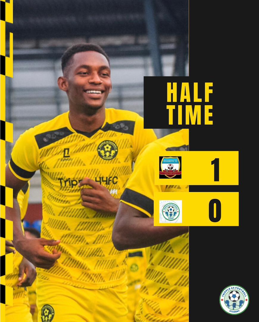 Tripple44_fc's tweet photo. The home team takes the lead.

#REHT44
#T44
#FridayAwayMatch https://t.co/OjJEI8hBtx