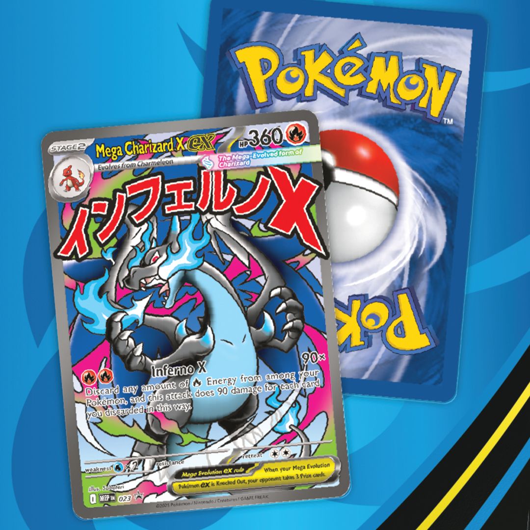 It is now CONFIRMED that the 2nd promo card in the Mega Charizard