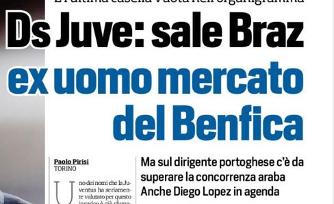 LapoNero's tweet image. Pareri sul possibile nuovo DS della Juventus?
#Comolli #Braz 
.