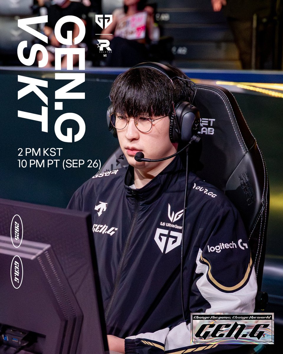 [𝐌𝐚𝐭𝐜𝐡𝐝𝐚𝐲] 𝟐𝟎𝟐𝟓 𝐋𝐂𝐊 𝐋𝐎𝐖𝐄𝐑 𝐅𝐈𝐍𝐀𝐋𝐒

⚔️ 2025 LCK Lower Finals
🕑 2 PM (KST)
🆚 KT

📺 안녕수야  ch.sooplive.co.kr/tntntn13
📺 듀단  ch.sooplive.co.kr/dudadi770
📺 TraYtoNlol twitch.tv/traytonlol