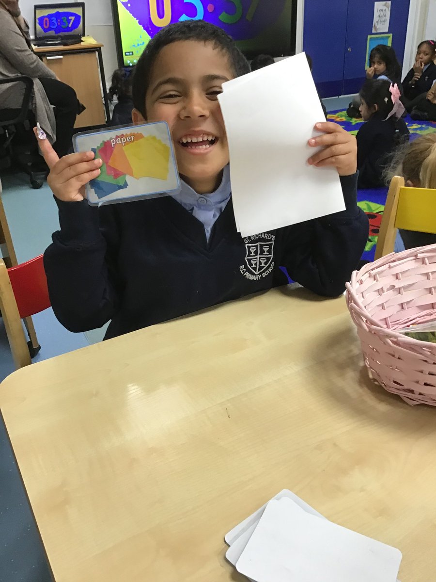 St_Richards_RC's tweet image. This week in Reception 2’s maths sessions we have been working on matching. 

We have been matching pictures with objects in the classroom. We then moved on to match sets of objects and explain why certain objects belong in sets. 

#EYFS #maths #matchingobjects