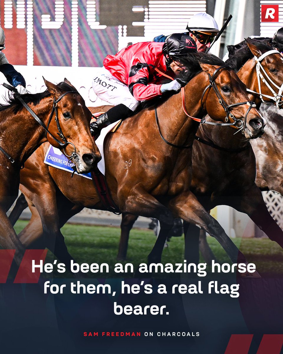 Winning trainer Sam Freedman was impressed with Charcoals win in the opener at The Valley 🙌

WINNER'S CIRCLE ⭕️ bit.ly/4gLi9xy