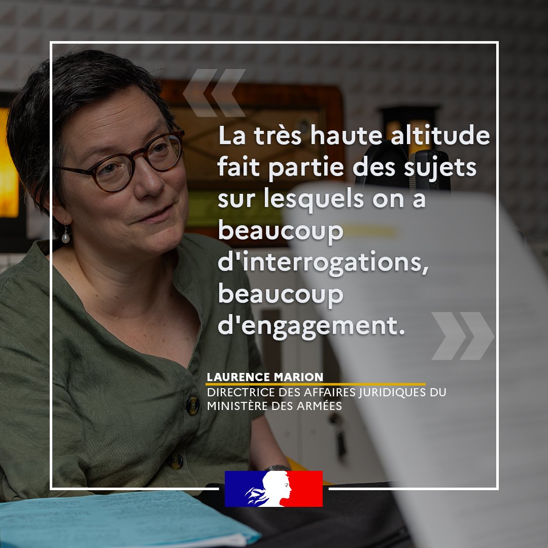 Armees_Gouv's tweet image. La très haute altitude (20-100 km) reste un flou juridique.

Lors du dernier #Defcast, Laurence Marion l’a rappelé :
👉 zone de vulnérabilité hors conventions
👉 mais aussi opportunité stratégique pour nos armées. 

🔗podcastics.com/podcast/episod…