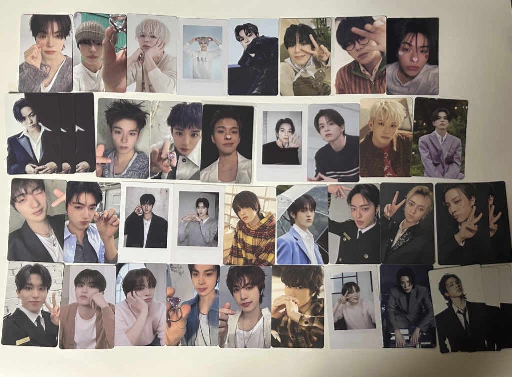 __gkyu_ii's tweet image. TREASURE トレ NCT WISH ウィシ RIIZE ライズ トレカ グッズ 交換

【譲】
TREASURE ヒョンソク ジフン ヨシ ジュンギュ ジェヒョク アサヒ ハルト ジョンウ ジョンファン

【求】
NCTWISH リク&amp;gt;TREASURE ジュンギュ、RIIZE ソンチャン、NCTWISHサクヤ

郵送
条件の合う方気軽にお声がけください🙇‍♀️