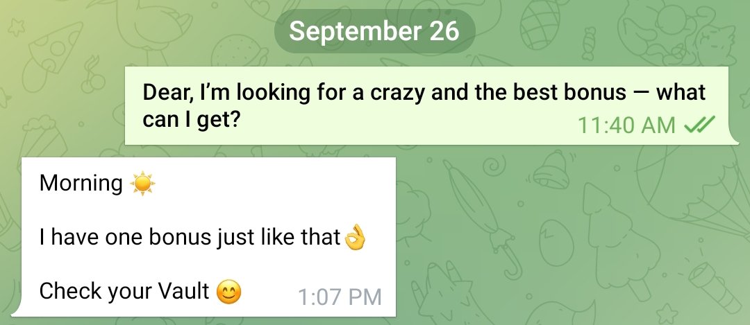 ONEX_Stake's tweet photo. My VIP host is seriously the G.O.A.T! 🐐 Asked for a crazy bonus, and they just dropped $1,284.52 into my vault!
🙌 Love my host! ❤️
#Stake #VIPLife #BonusDrop #viphost https://t.co/XNtWRKY3we