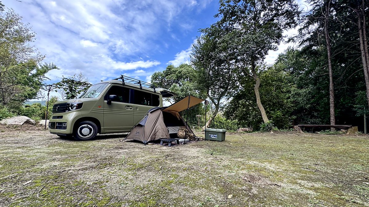 KYarukoto's tweet photo. 茨城県石岡市「KABA36キャンプ場」へ⛺
受付後、林間サイトに車で移動。道は少し狭いけど歩きでもOK。
5つのサイトから選べるのがポイント!
#キャンプ #茨城キャンプ #KABA36 https://t.co/jJwxdsazop