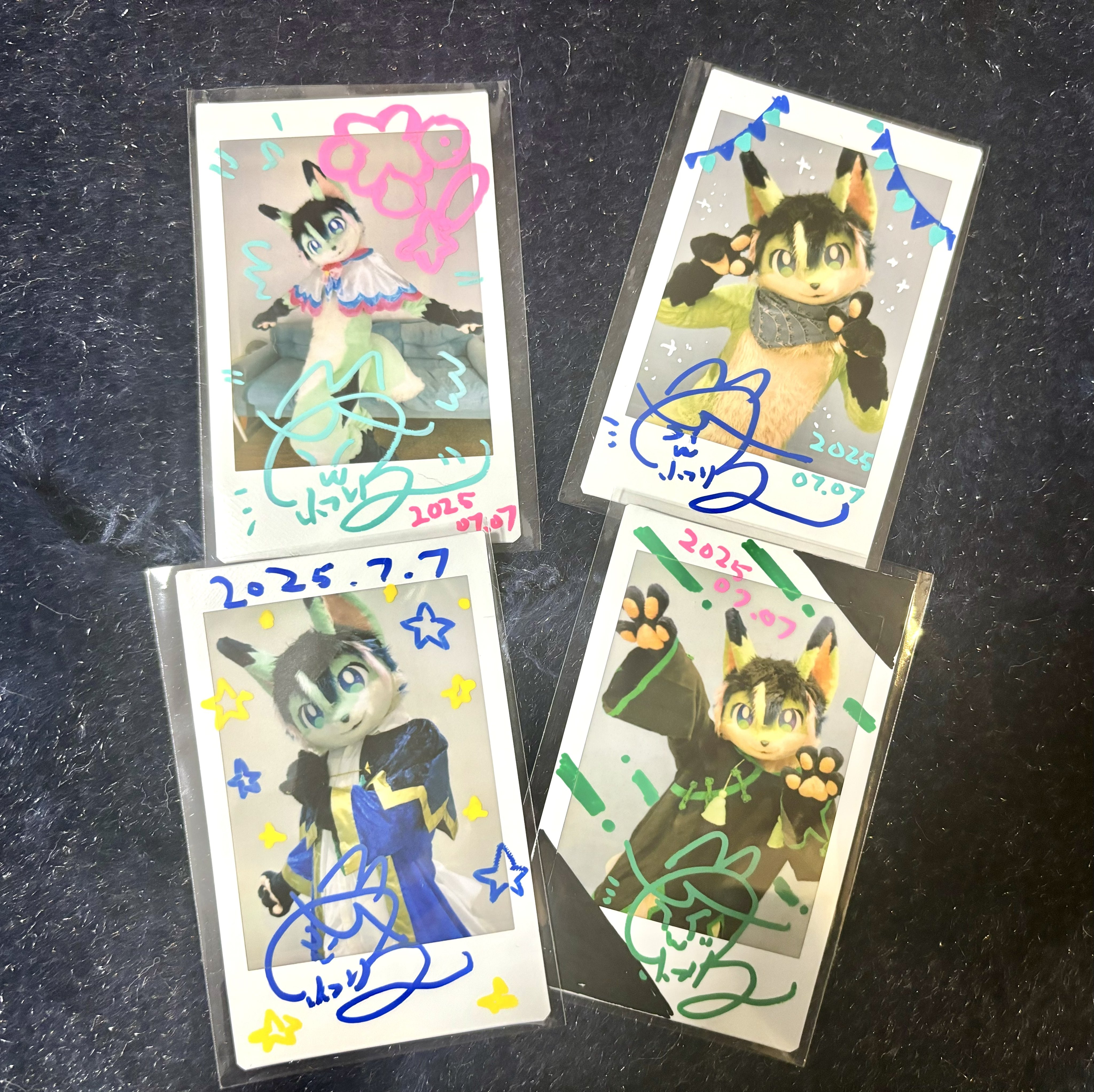 チェキ ニディガ東名阪POPUPSTORE】サインチェキトレカコレクションvol