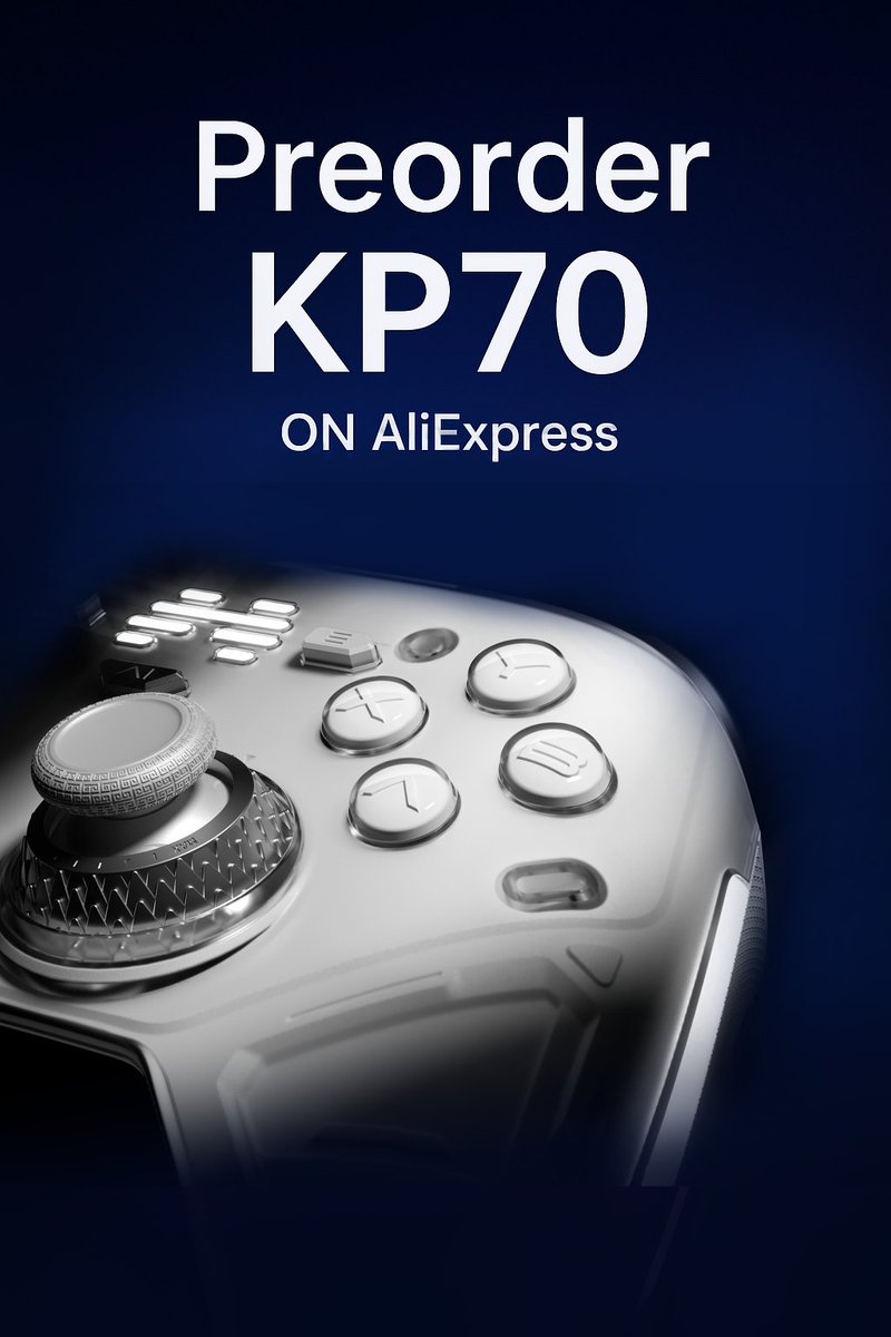 👉Preorder on AliExpress now: aliexpress.us/item/325680970…

#Gaming #Controller #KP70 #Tech #Setup #Gamepad #BEITONG #BEITONGkp70 #HapticFeedback