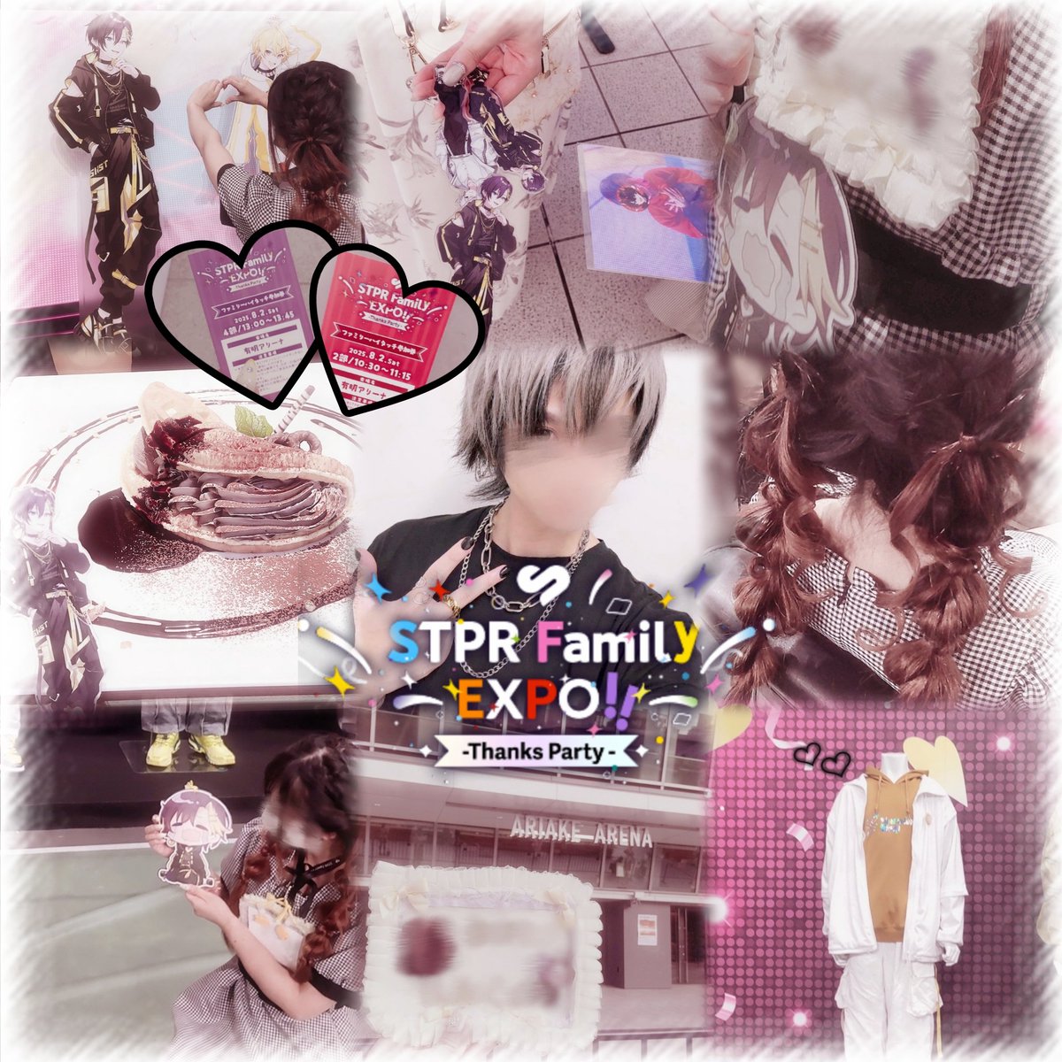 STPR Family EXPO Thanks party クリアポスター STPR EXPO ThanksPartyくじクリアポスター明雷らいとくん①