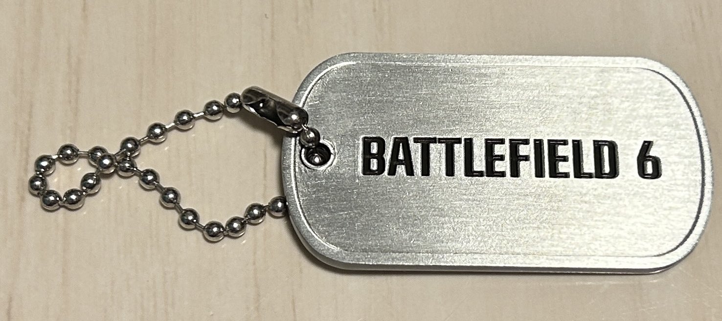 Battlefield 6 ドッグタグ 東京ゲームショウ2025 Battlefield 6」東京